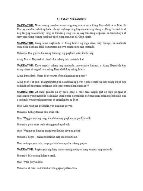 Ang Arnibal Sa Dulo Ng Sandok Ng Magtataho .